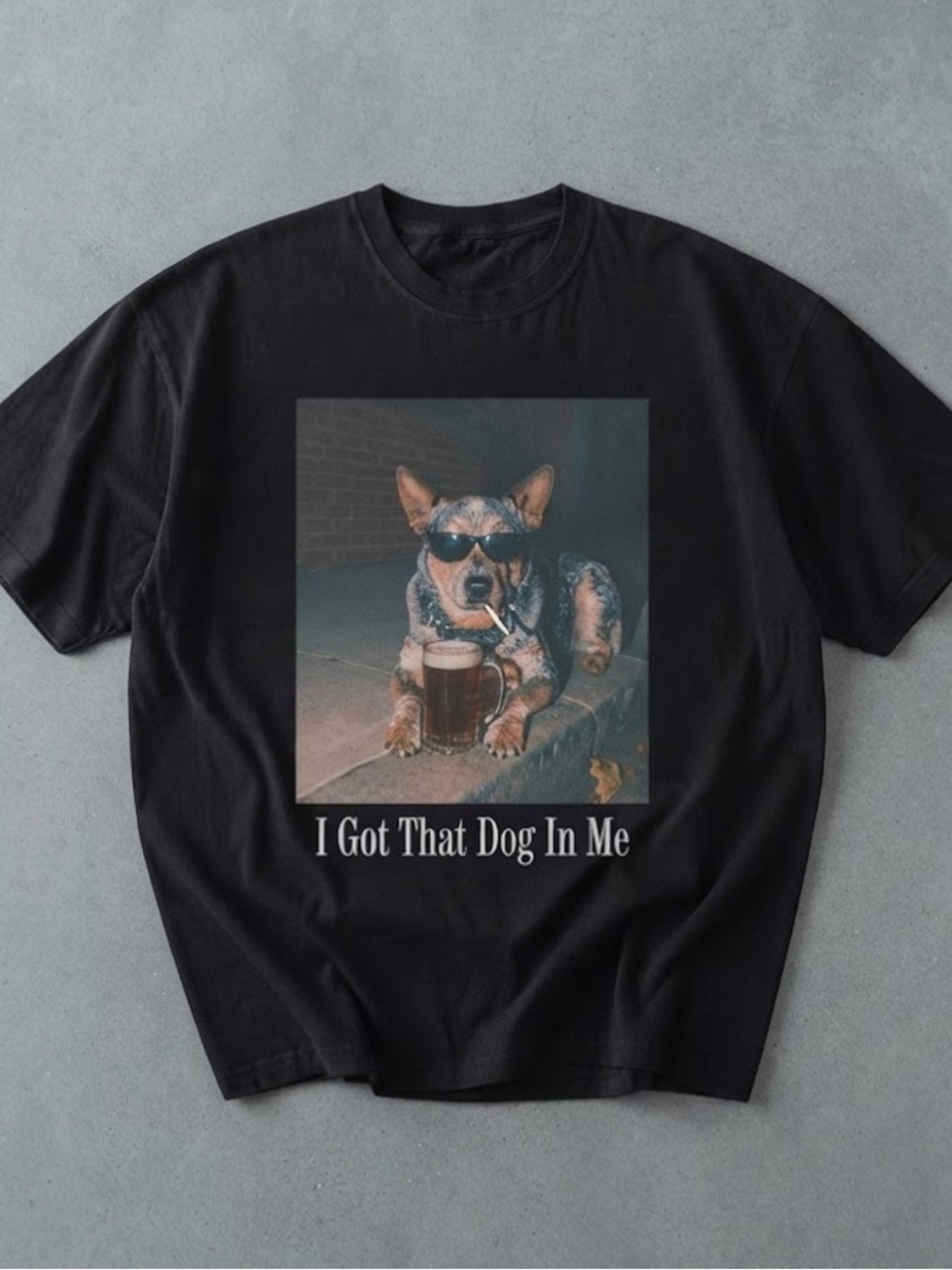 Australian Cattle Dog Funny Meme Comfort Colors T-Shirt
